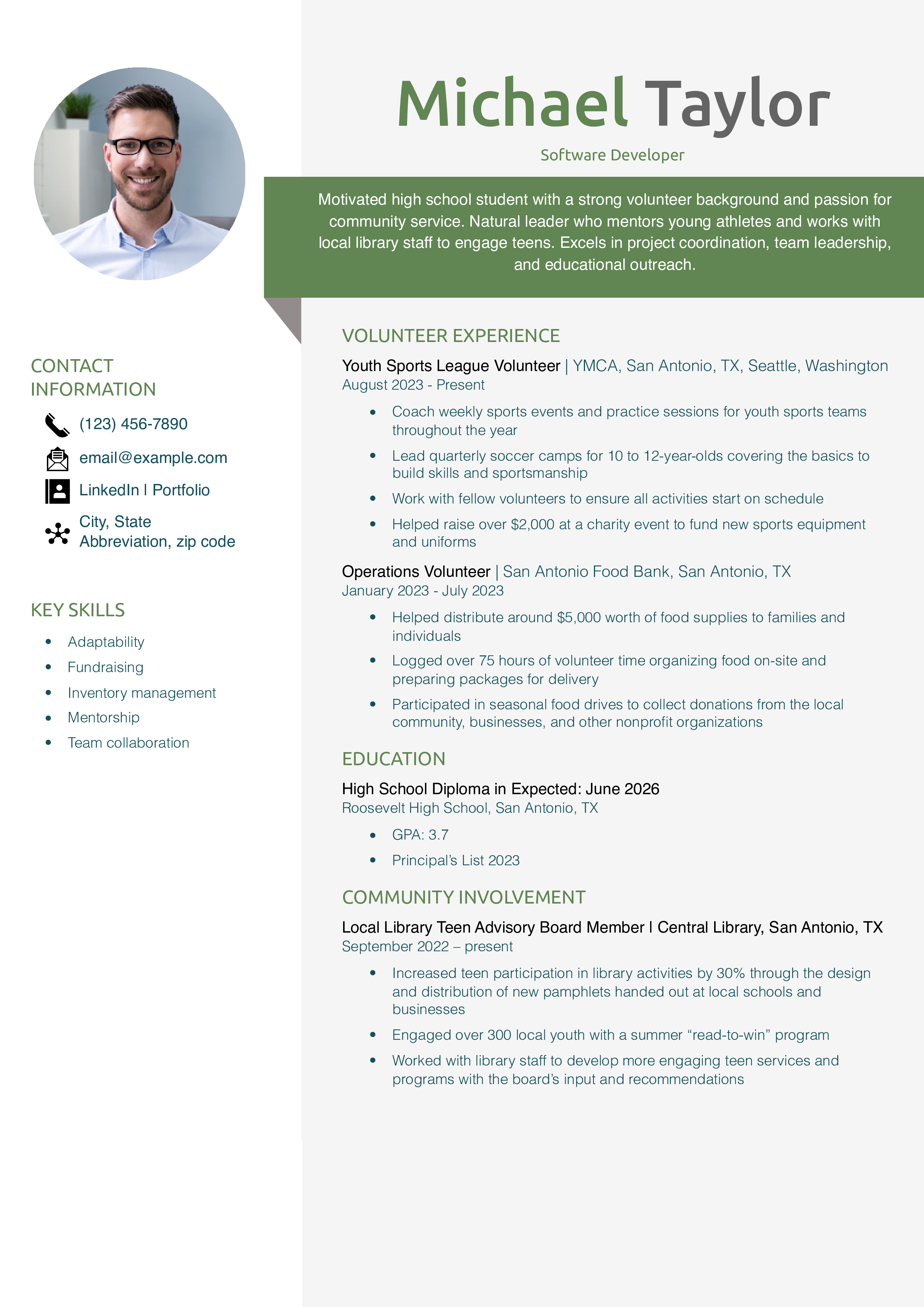 Engaging Modern Resume Design