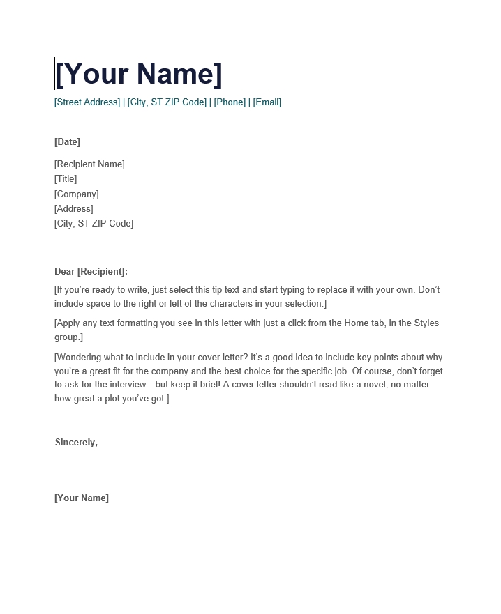 Professional Basic Resume Design